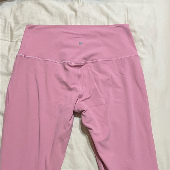 Lululemon Peloton Pink Leggings - Picture 3 of 8